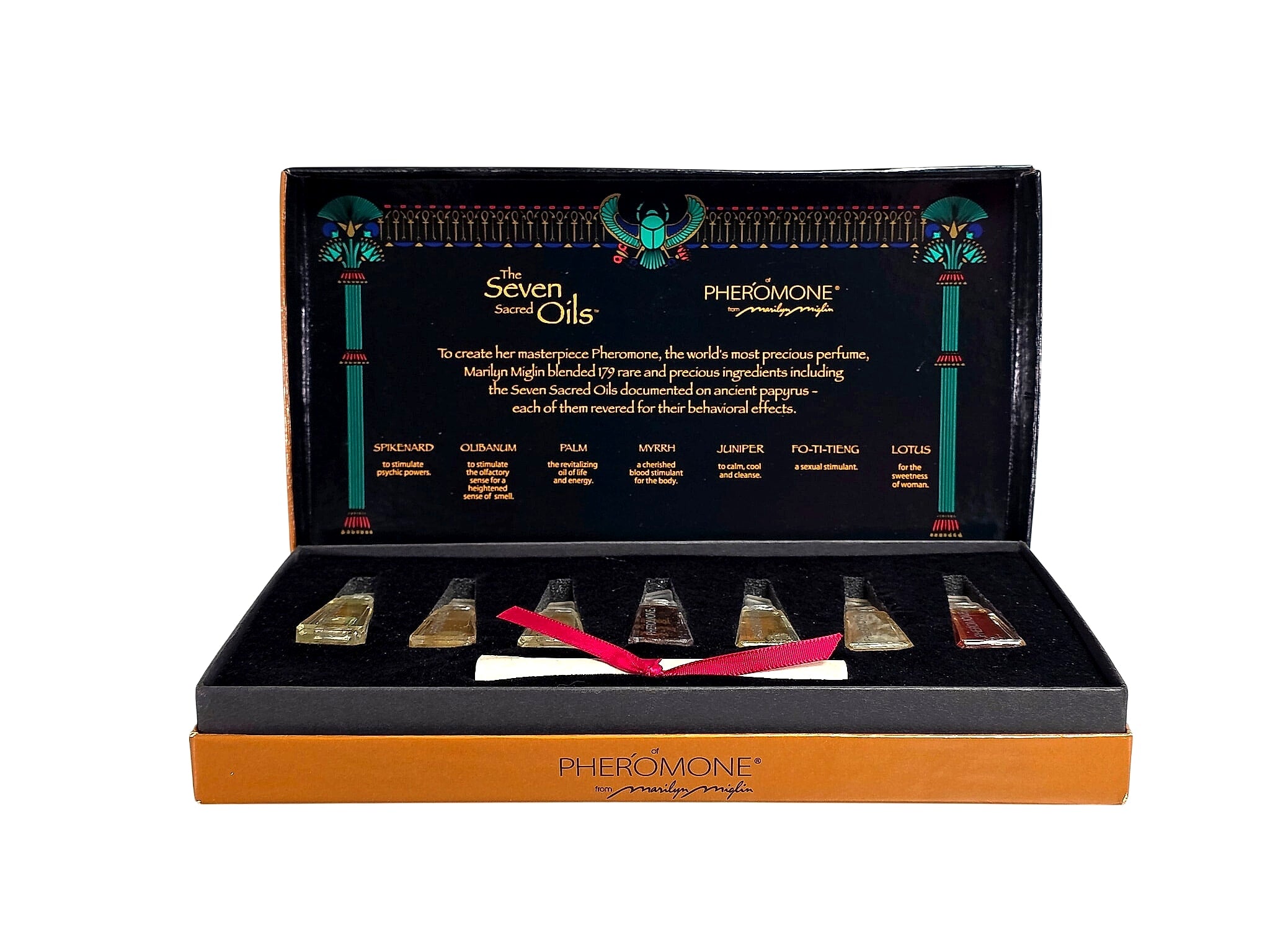 Miglin Pheromone Seven Sacred Oils Parfum Set 1990s