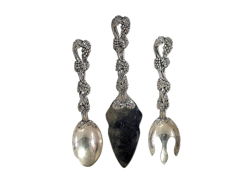 Godinger Silverplate Grapevine 3-Piece Serving Set