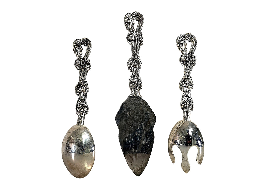Godinger Silverplate Grapevine 3-Piece Serving Set