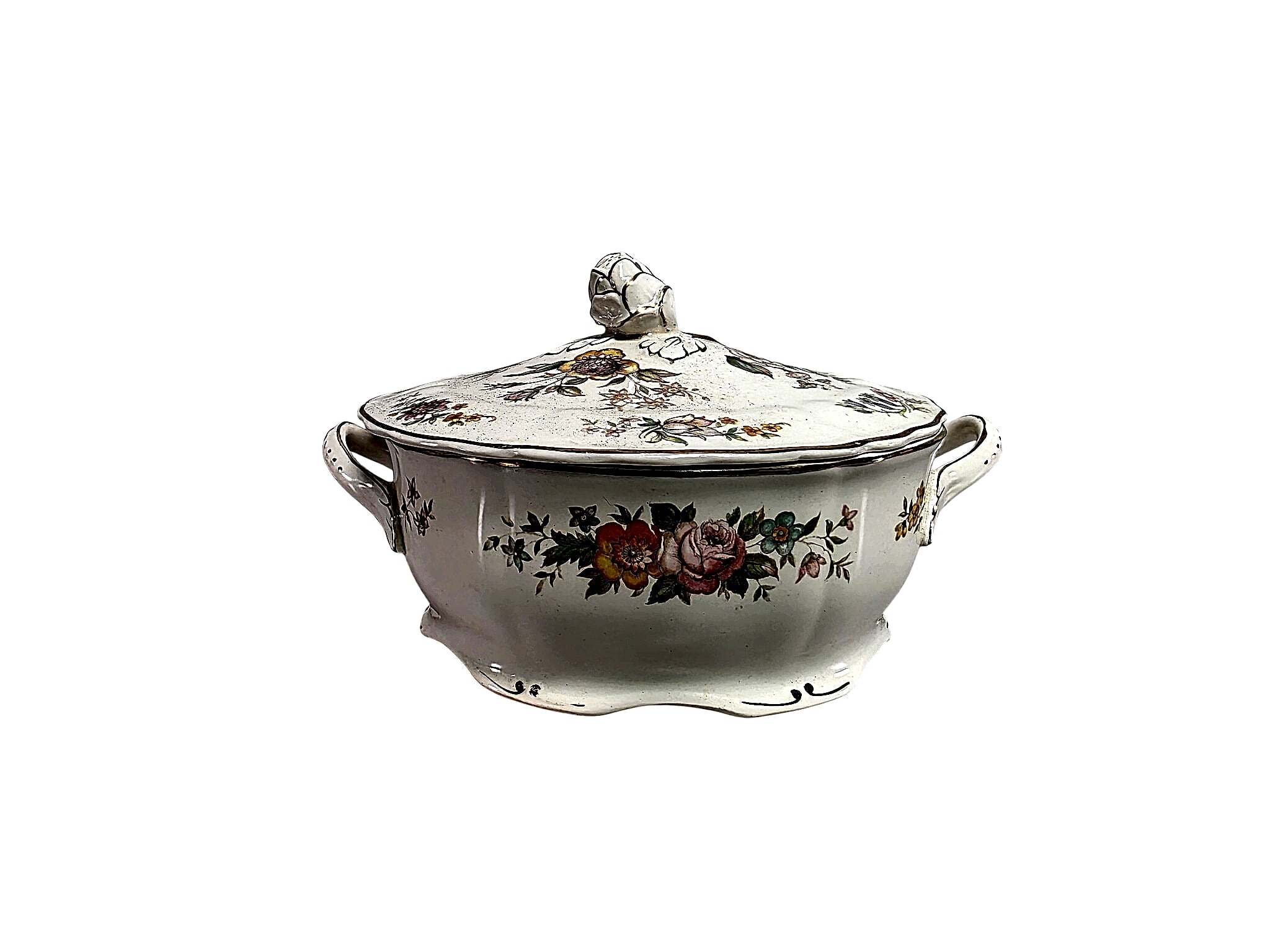 Grindley Marlborough Royal Petal Ironstone Tureen c1950s