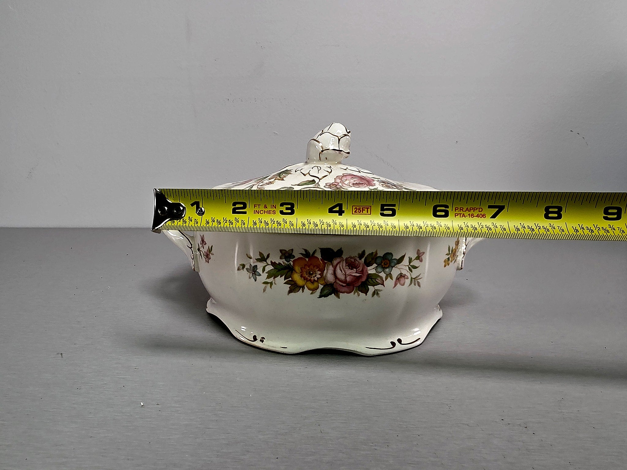 Grindley Marlborough Royal Petal Ironstone Tureen c1950s