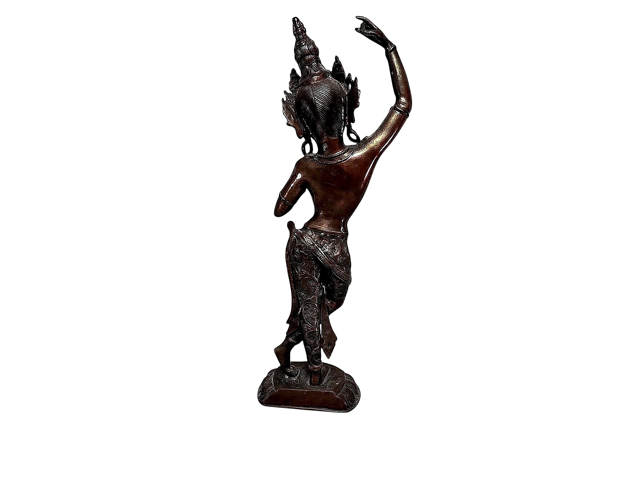 Nepalese Copper Alloy Maya Devi Figure 20th Century