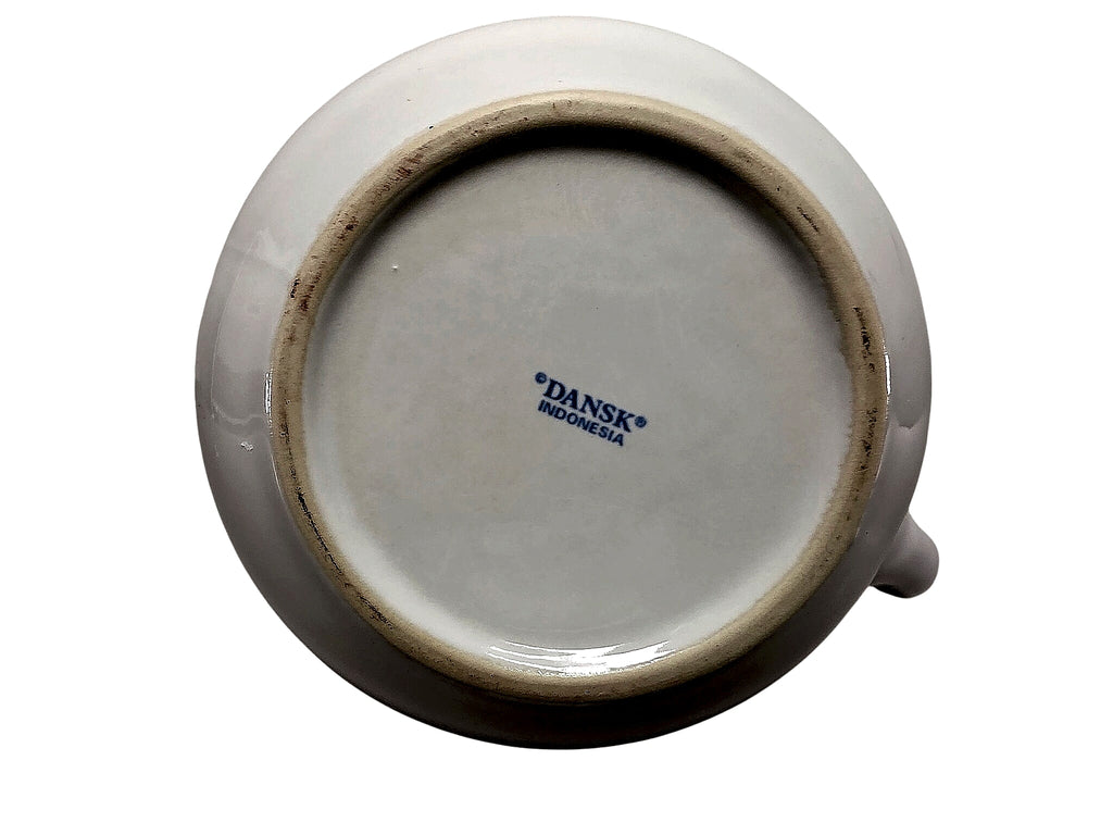 Dansk Indonesia Ceramic Cherry Pattern Pitcher