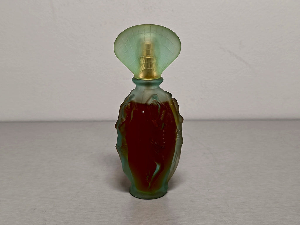 Vicky Tiel Sirene Frosted Glass Figural Perfume Bottle