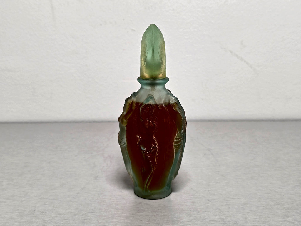 Vicky Tiel Sirene Frosted Glass Figural Perfume Bottle