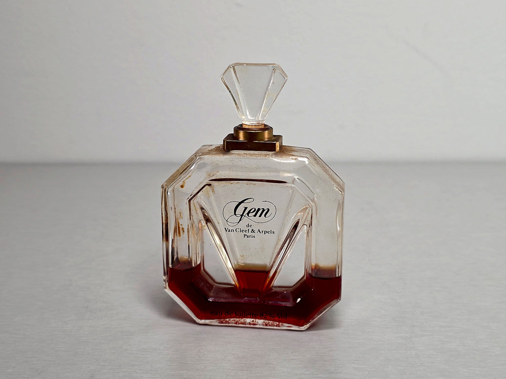 Van Cleef & Arpels Gem EDT 1987 French Glass Bottle