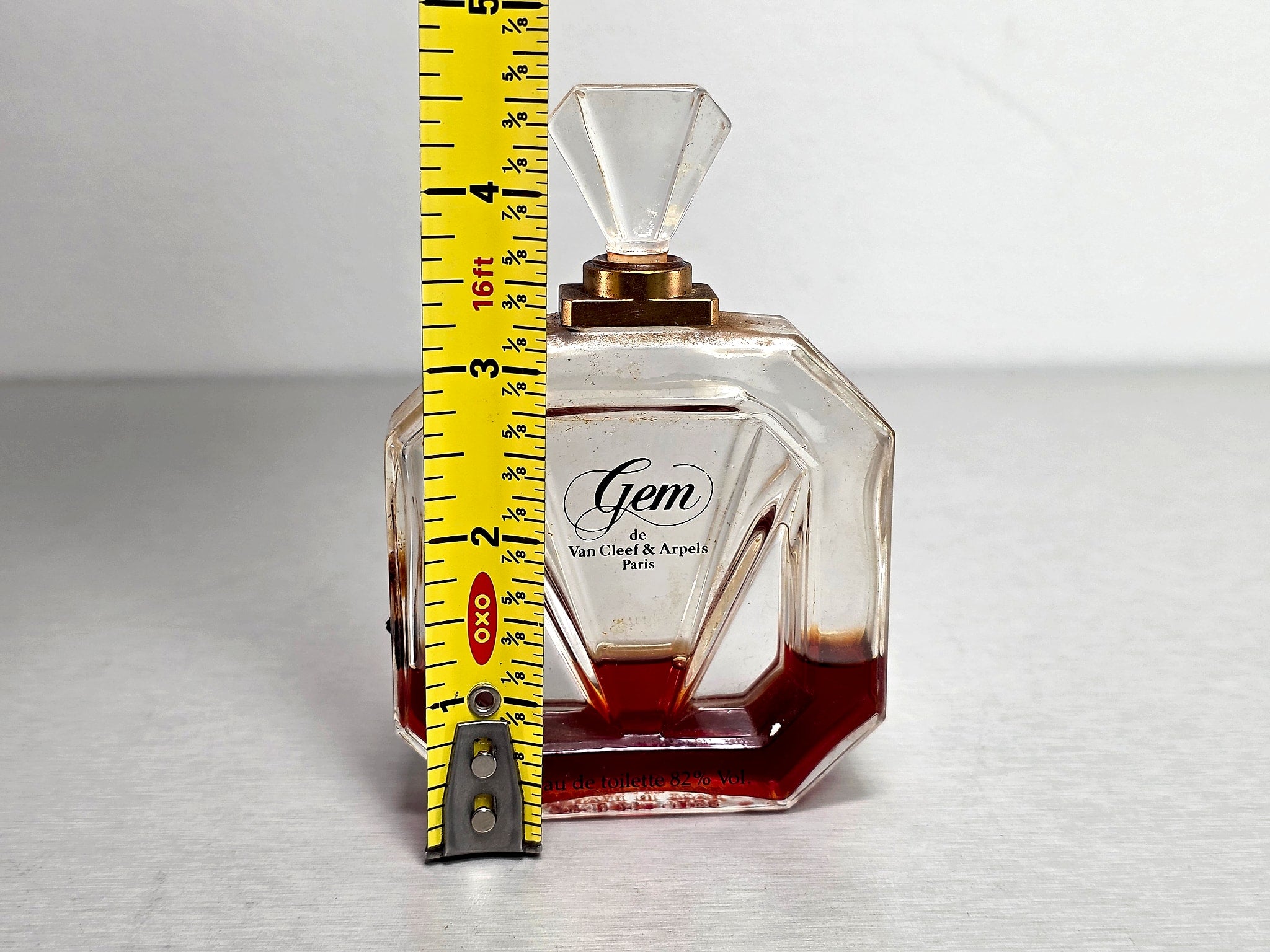 Van Cleef & Arpels Gem EDT 1987 French Glass Bottle